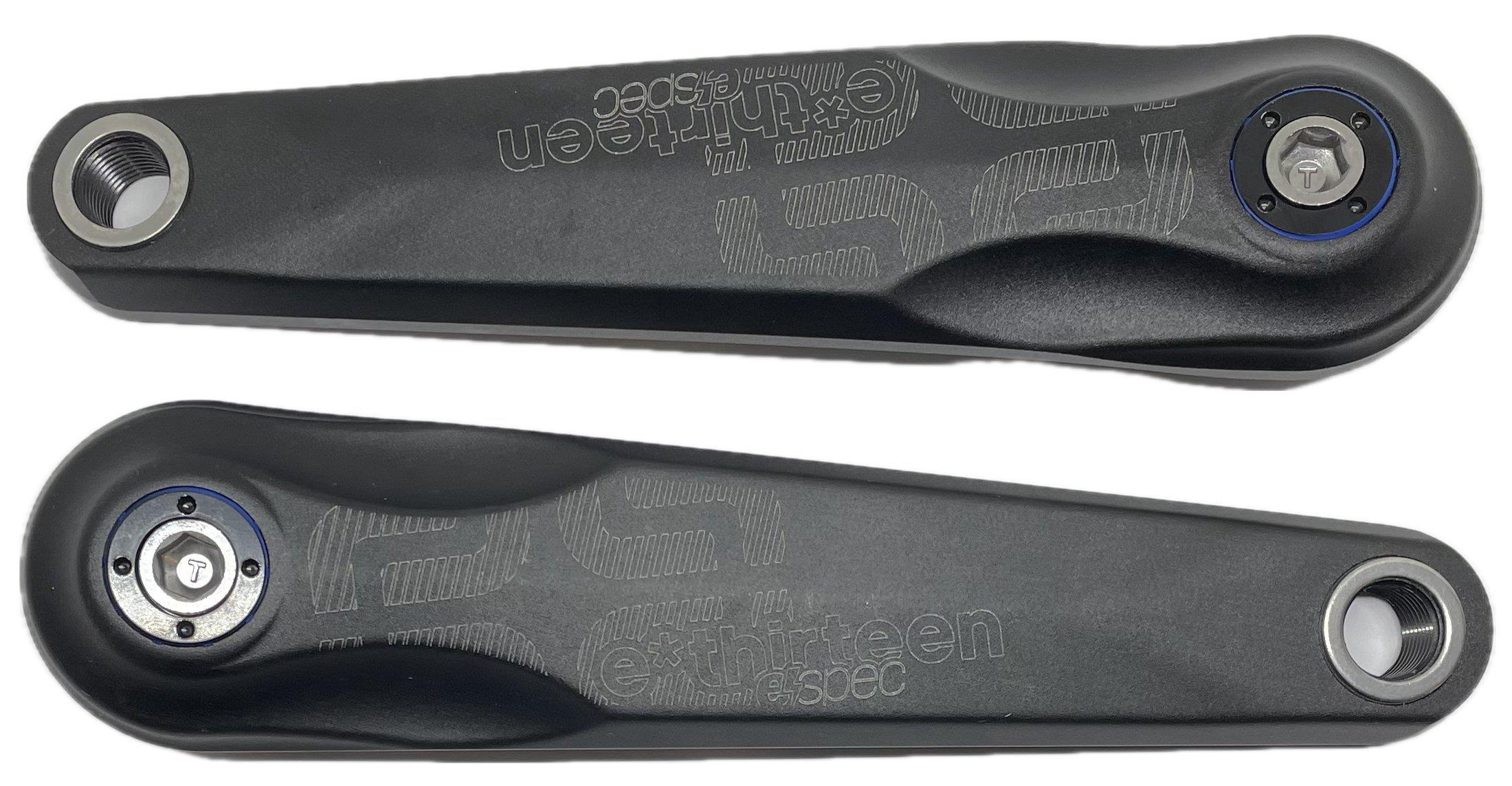 ethirteen E-Bike Kurbeln e*spec Plus Alu mit Abzieher für Brose / TQ / Fazua schwarz 170mm