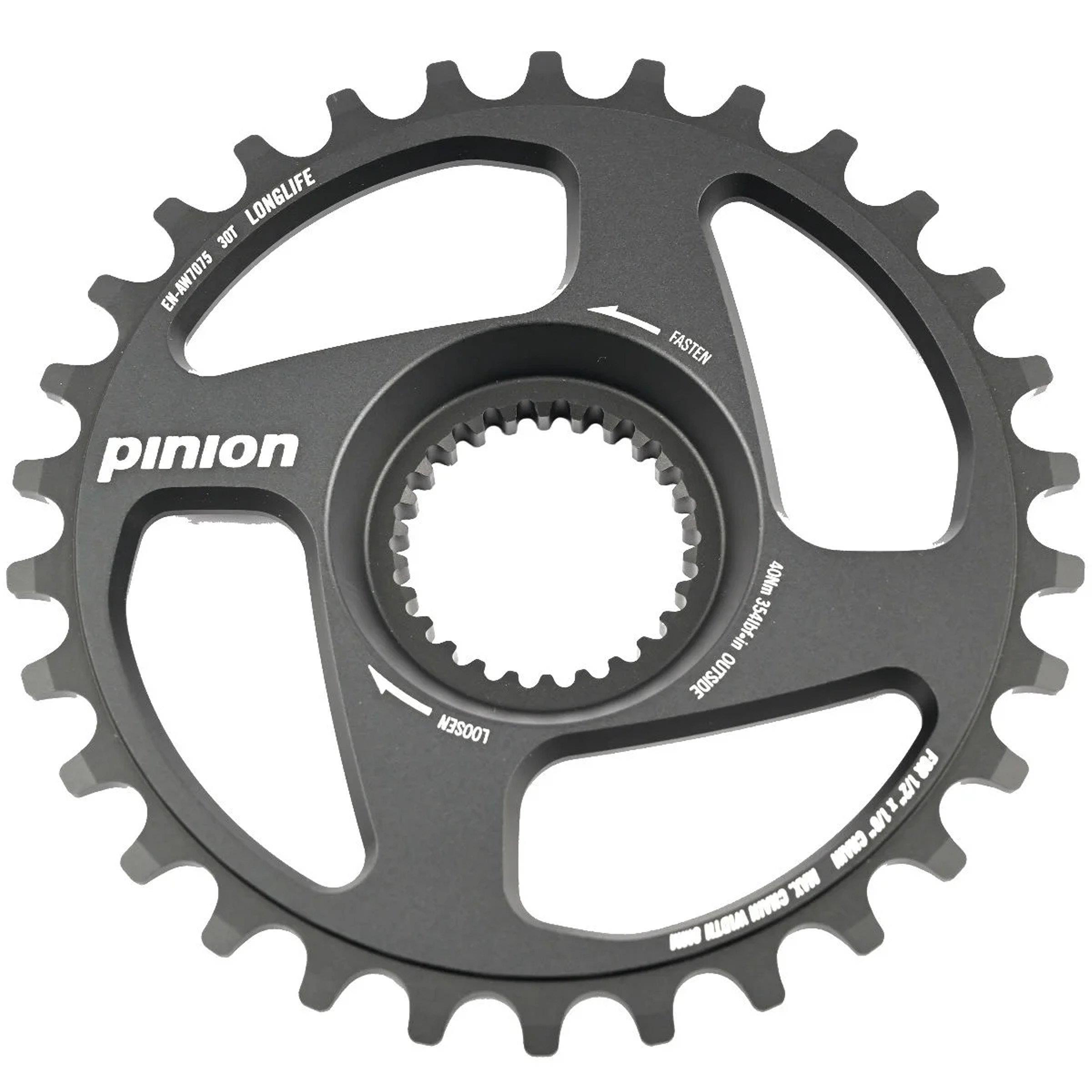 Pinion Kettenrad Getriebe Longlife 30 Zähne schwarz