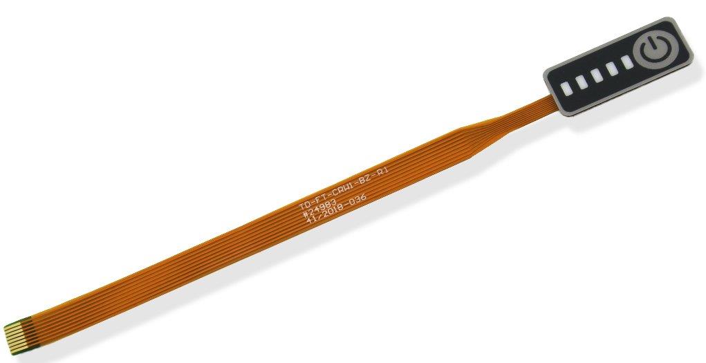 Bulls / BMZ LED-Folie mit Taster für integrierte Akkus 15x35mm Länge: 150mm Bulls / BMZ LED-Folie mit Taster für integrierte Akkus 15x35mm Länge: 150mm