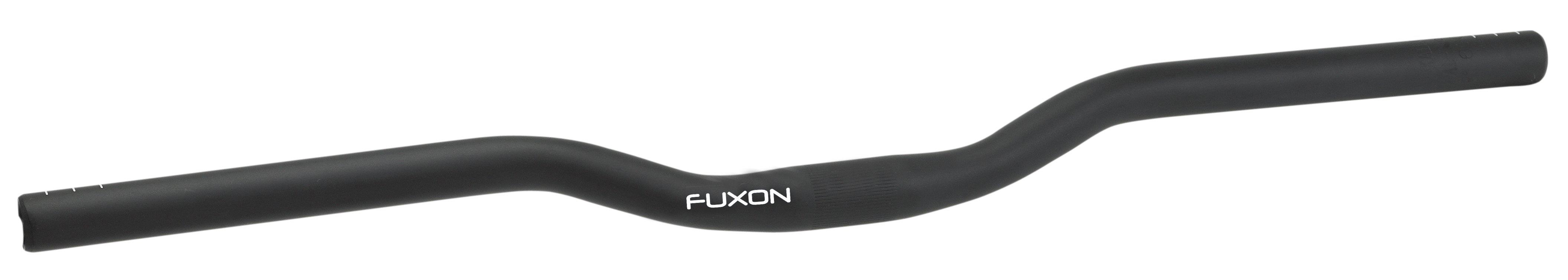 Fuxon Lenker Downhill Ø 25,4mm 30mm Lowriser schwarz (630mm Breit)