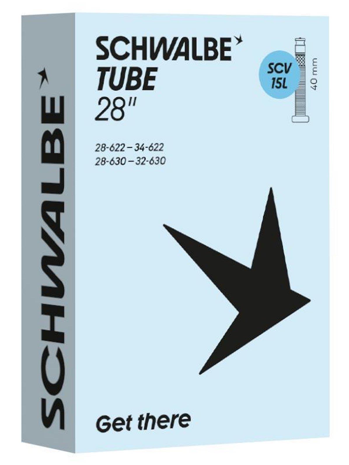 Schwalbe Schlauch 15L SCV: 28-32 / 622-630 mit 40mm Ventil