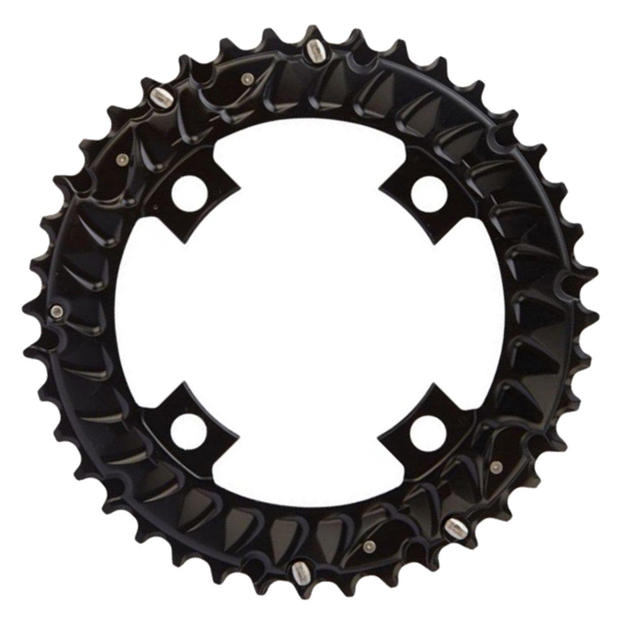 Shimano Kettenblatt Deore ab 2018 4-Arm 10-fach / 3-fach 40 Zähne AN-Type Alu schwarz Y1WC98020 Shimano Kettenblatt Deore ab 2018 4-Arm 10-fach / 3-fach 40 Zähne AN-Type Alu schwarz Y1WC98020