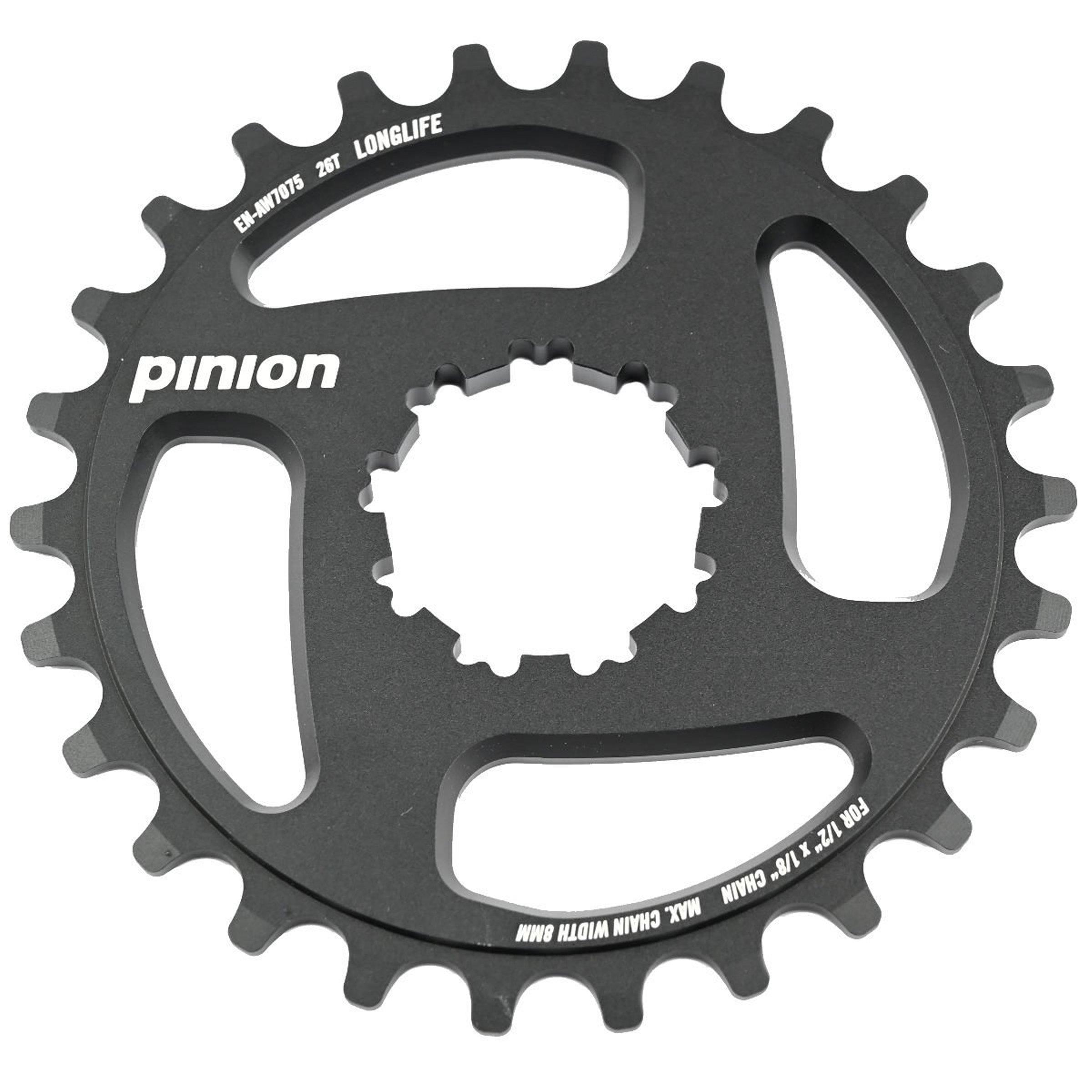 Pinion Steckkranz Longlife 26 Zähne HG-kompatibel schwarz