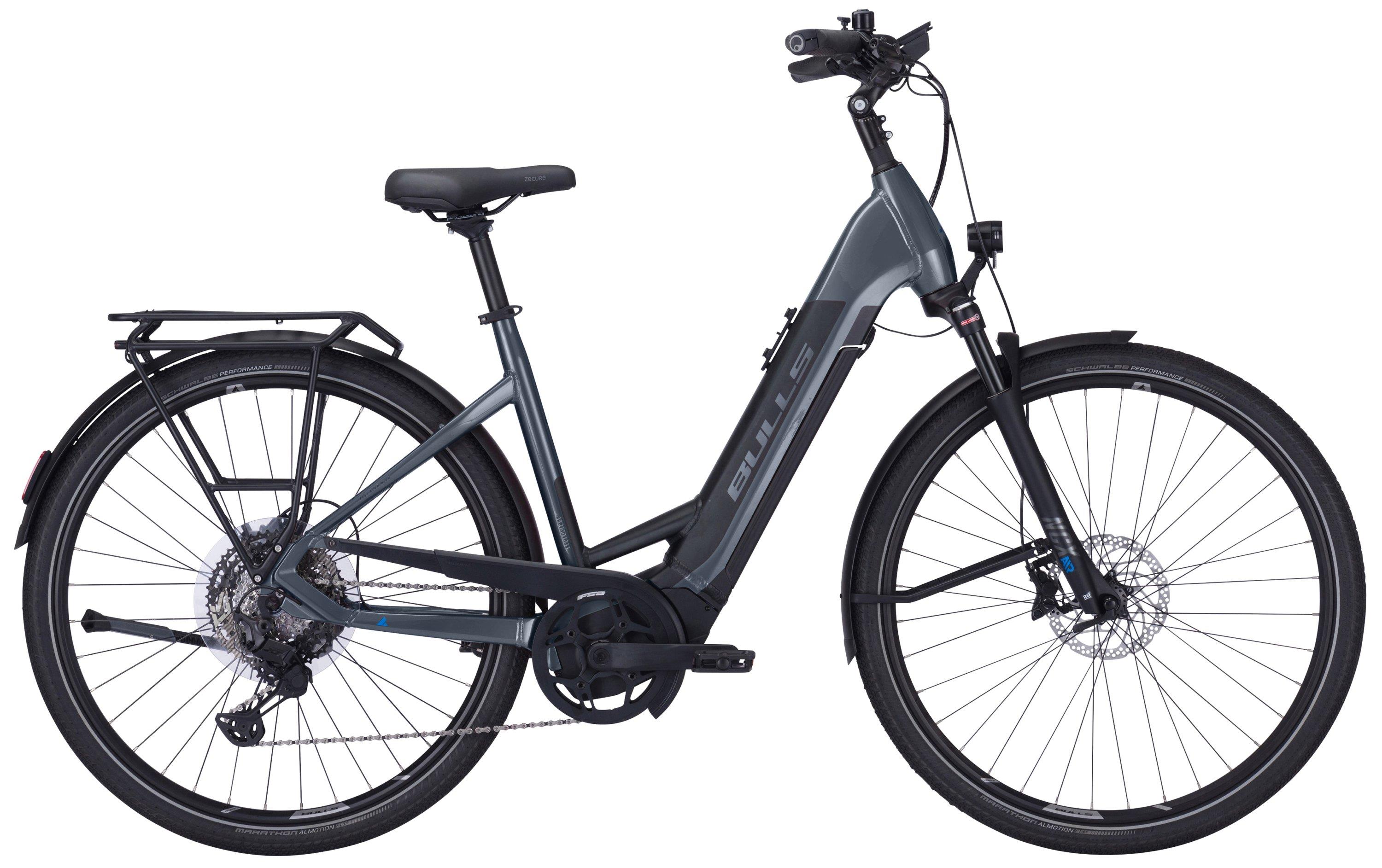 Bulls Pedelec Lacuba-Evo 11 Fit 2022 Tiefdurchstieg Unisex grey / black-matt 55cm