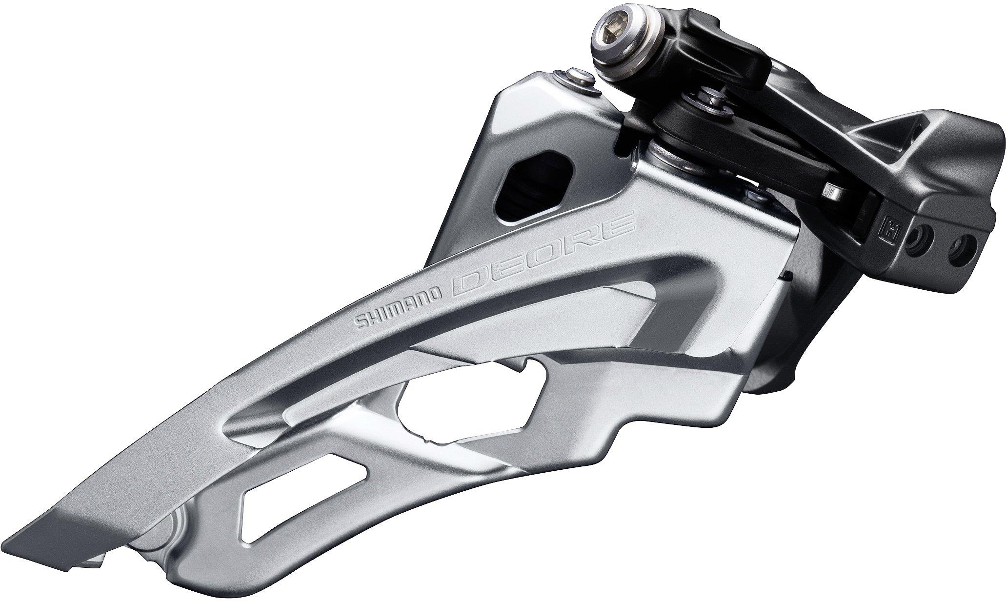 Shimano Umwerfer Deore FD-M6000-L ab 2018 10x3-fach Sideswing Low-Clamp Frontpull 66-69° schwarz Shimano Umwerfer Deore FD-M6000-L ab 2018 10x3-fach Sideswing Low-Clamp Frontpull 66-69° schwarz