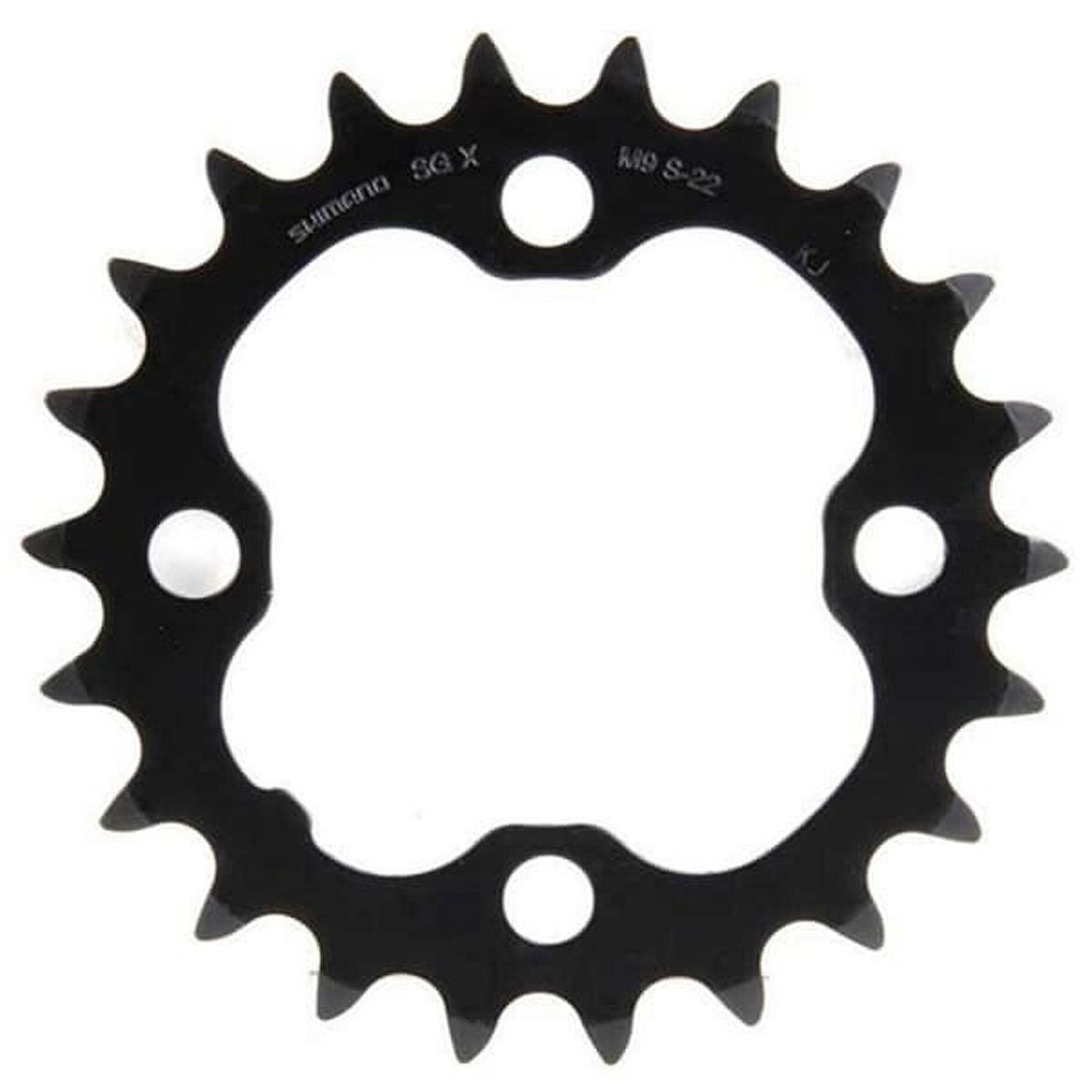 Shimano Kettenblatt Deore ab 2010 22 Zähne S-Type schwarz Y-1LD22000