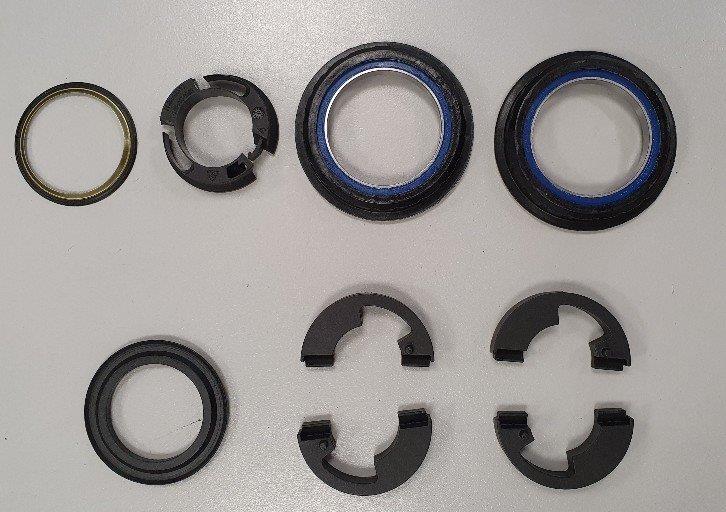 Acros Steuersatz Press Fit Tapered 1 1/8" - 1.8" AZF-621 ohne Anschlag Bulls Ø unten 66mm mit Red. auf 1.5"