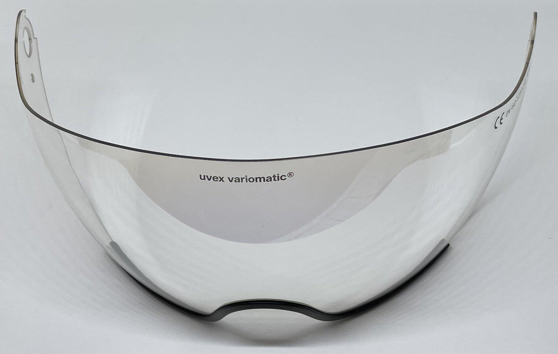UVEX Visier für Finale-Visor Variomatic (S1-S3) fullmirror silver für Gr.2 56-61cm