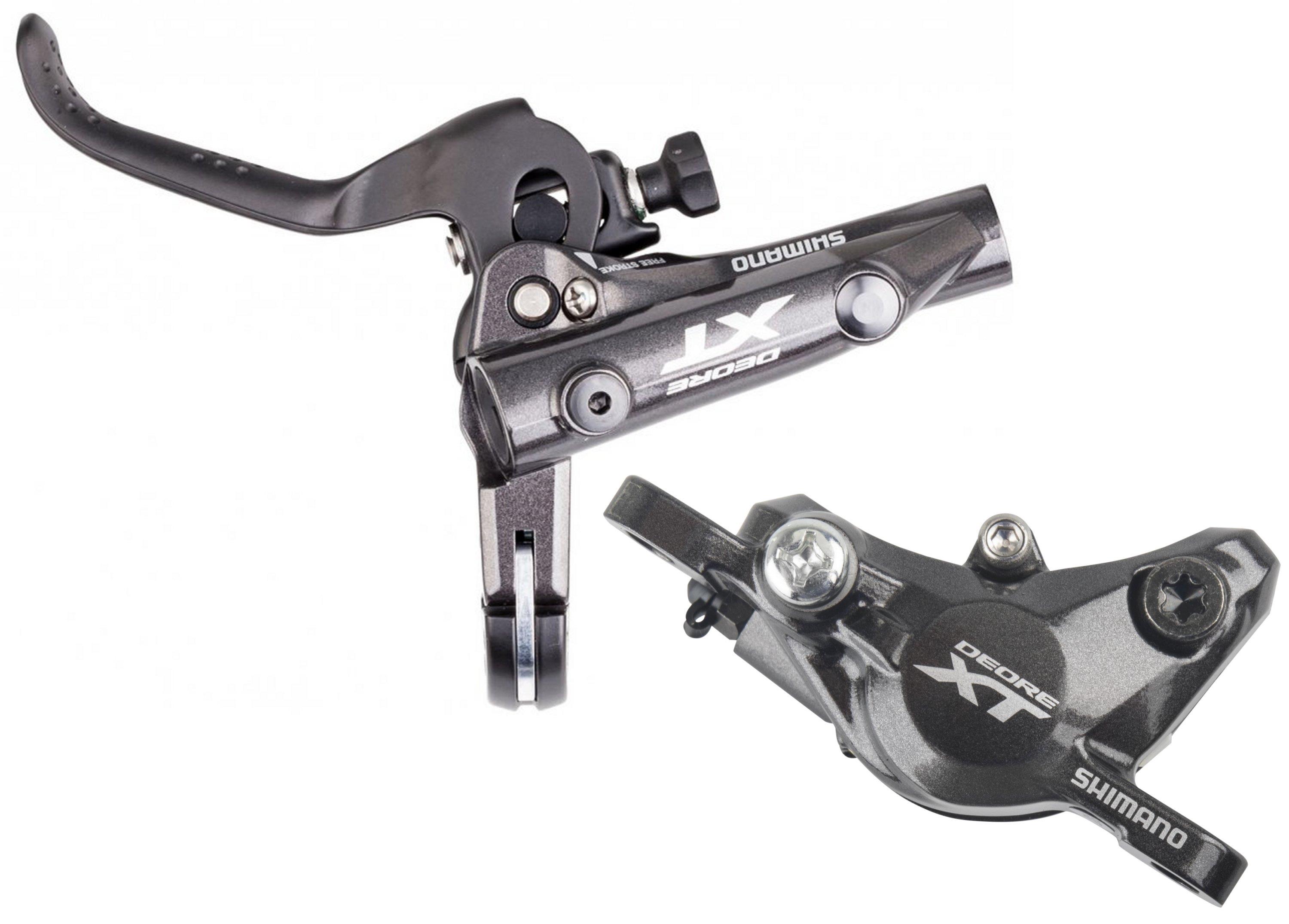 Shimano Scheibenbremse XT BR-M8000 ohne Kühlrippen VR incl. Bremsgriff BL-M8000 ***
