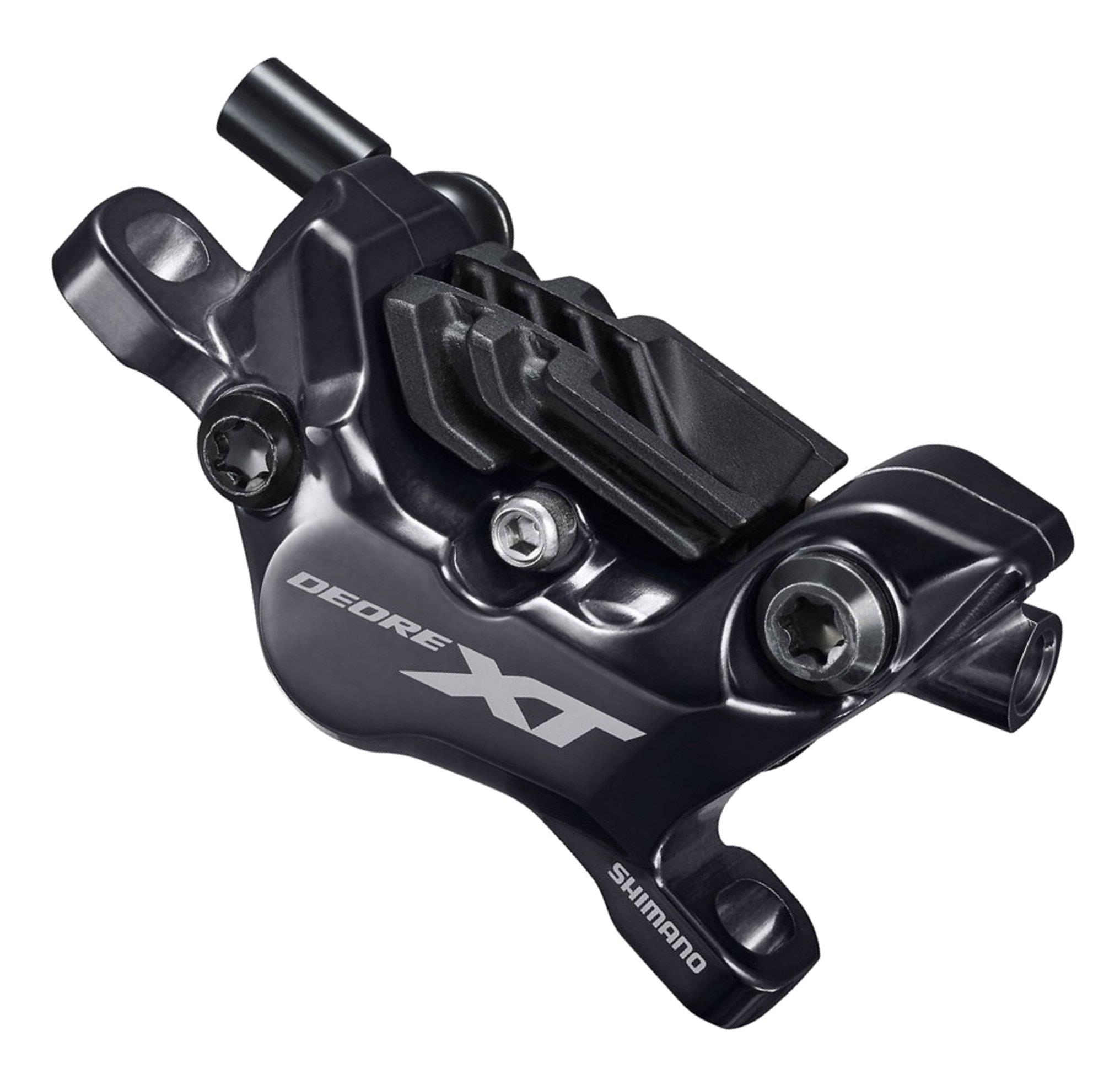Shimano Bremssattel XT BR-M8120 4-Kolben mit Resin Belägen mit Kühlkörper