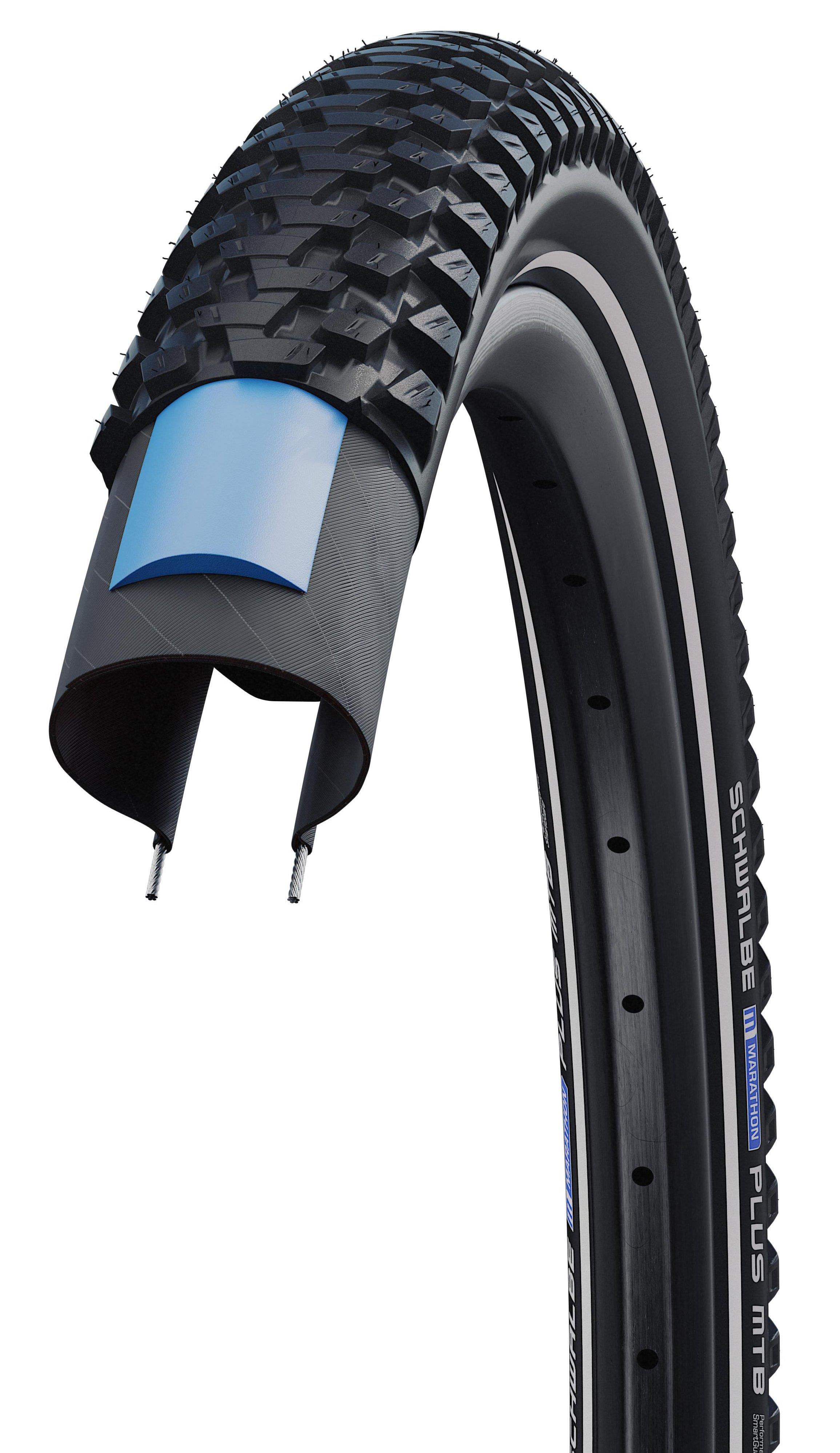 Schwalbe Reifen 27½ Zoll 2,10 / 54-584 (650B) Marathon Plus MTB HS-468 Reflex