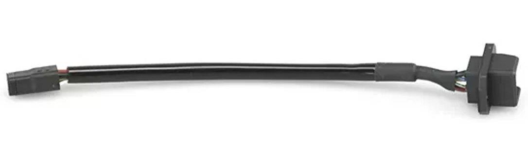 Biketec Akkukabel FIT 2.0 (Akkuterminal)  für Range-Extender mit gedrehtem Stecker 200mm