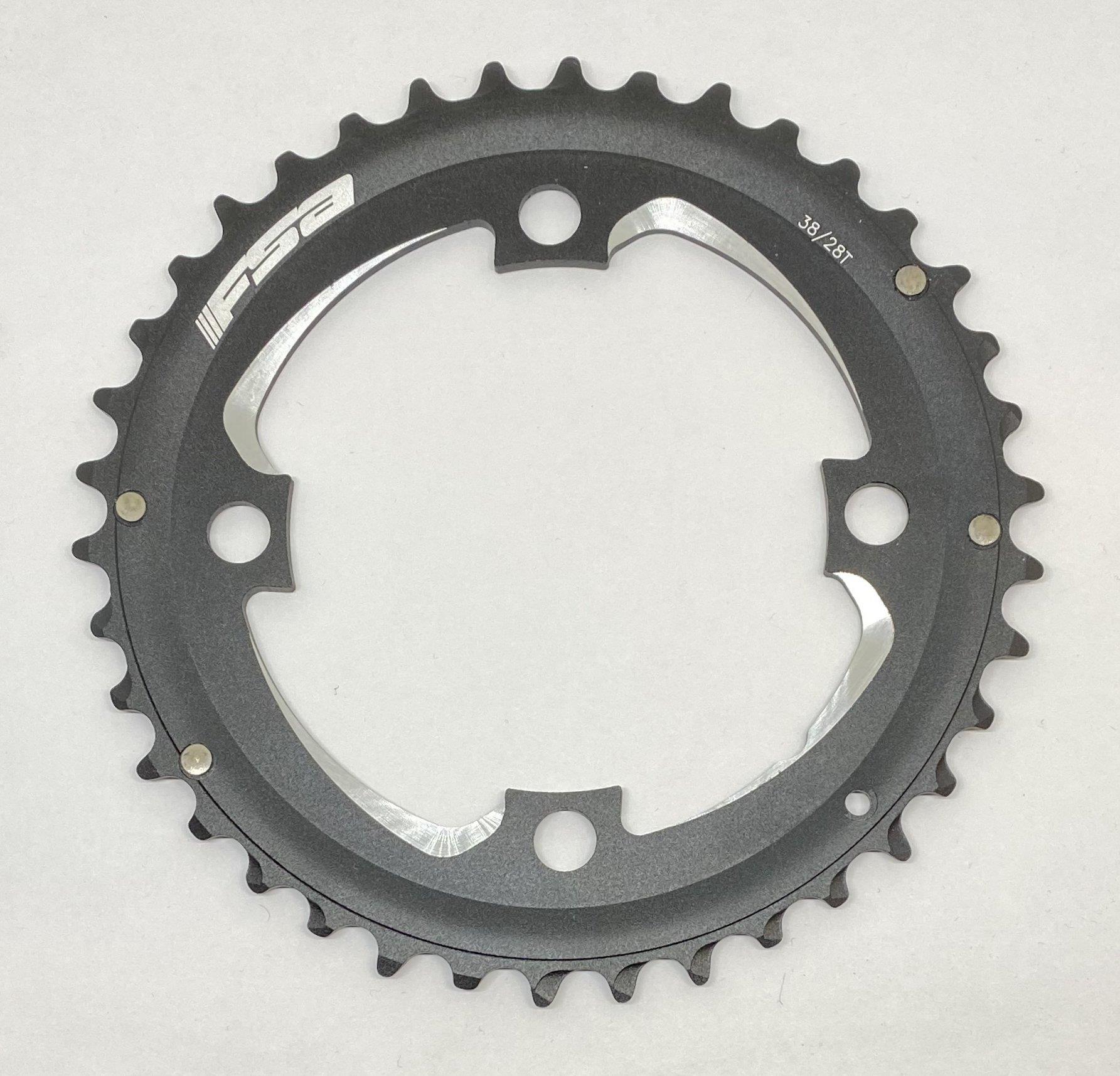 FSA Kettenblatt 104mm ø 38 Zähne für Brose E-Bikes mit 2 Kettenblätter für 28er (ohne 28er) FSA Kettenblatt 104mm ø 38 Zähne für Brose E-Bikes mit 2 Kettenblätter für 28er (ohne 28er)