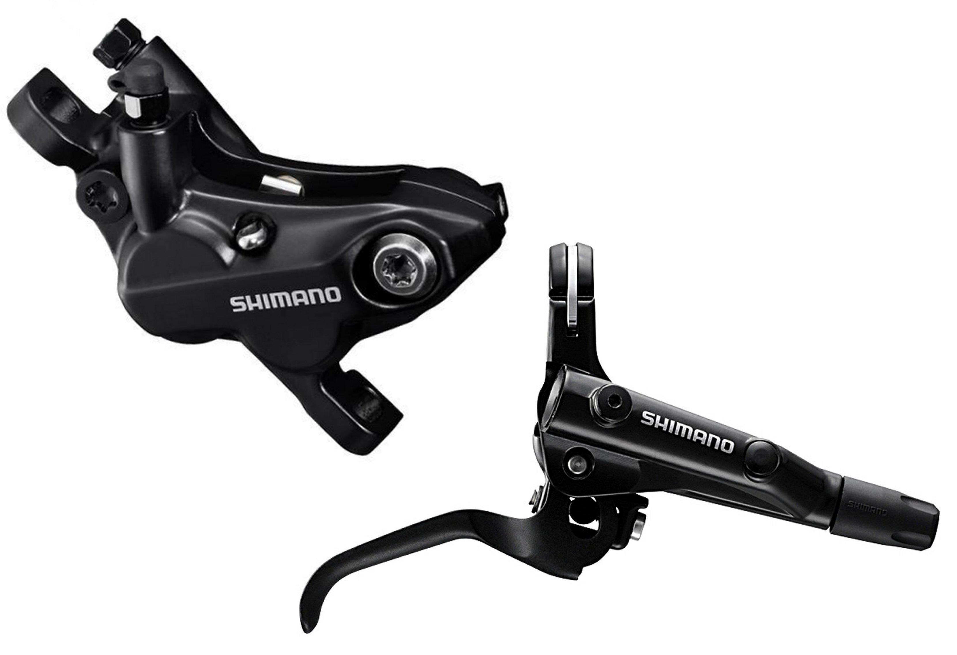 Shimano Scheibenbremse Deore BR-MT520 4-Kolben HR incl. normalem Bremshebel BL-MT501