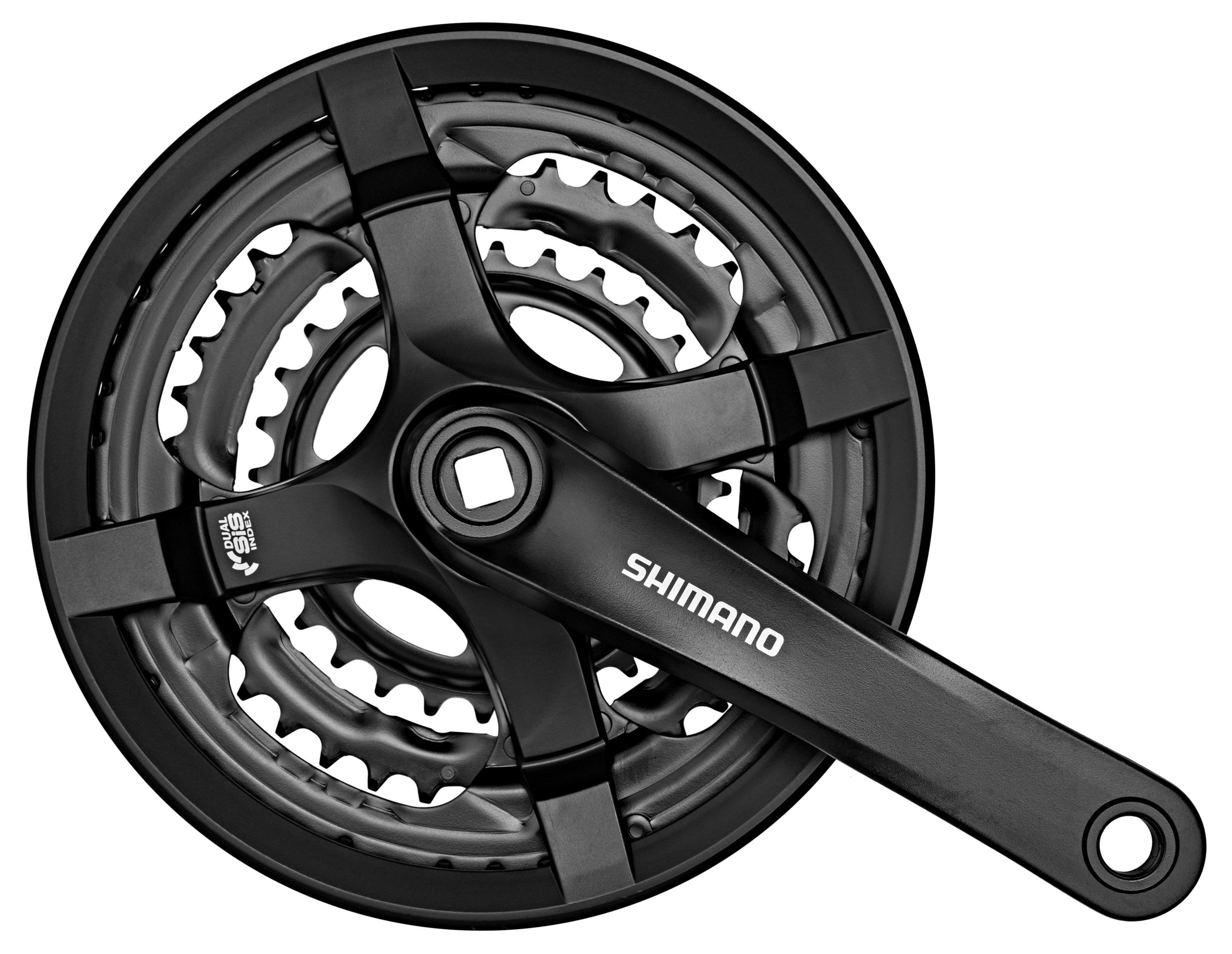 Shimano Kurbelsatz Tourney TY-501 28-38-48 Zähne FC-TY501 7/8-fach