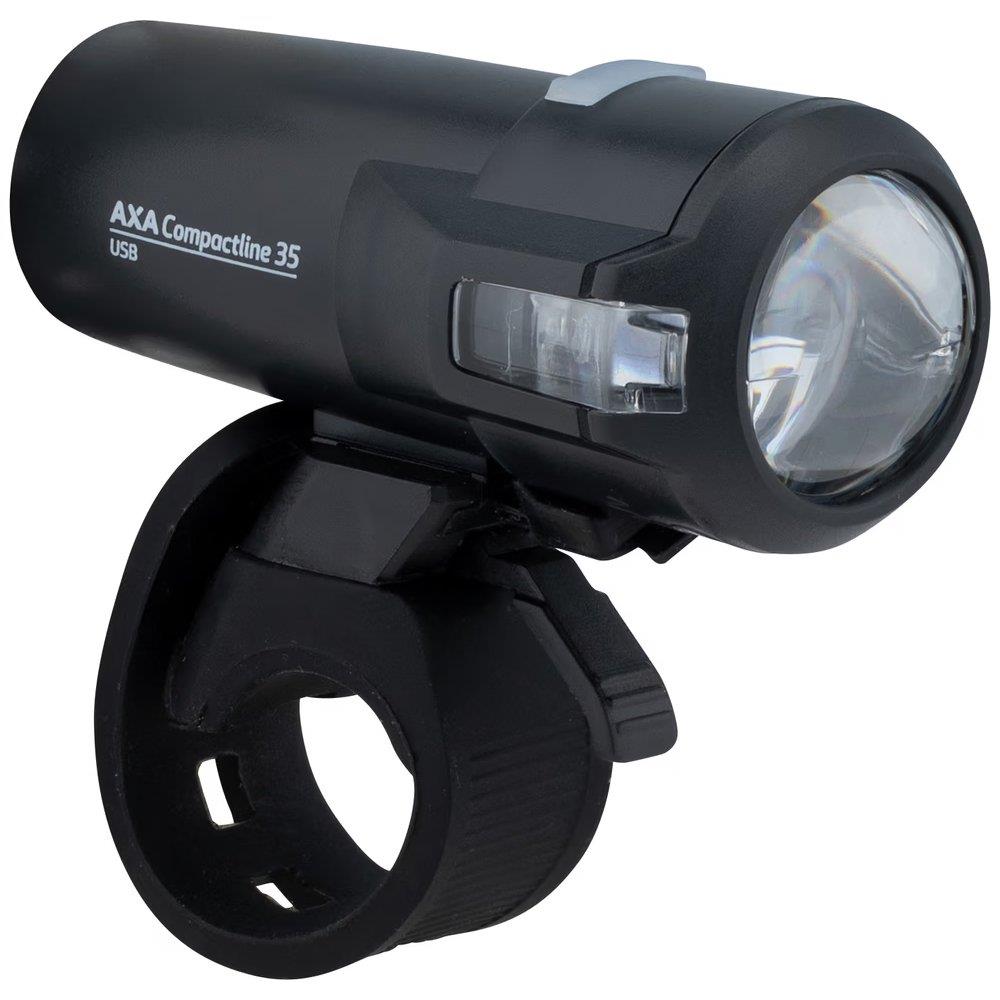 AXA Batterieleuchte Compactline 35 Frontlicht aufladbar über USB