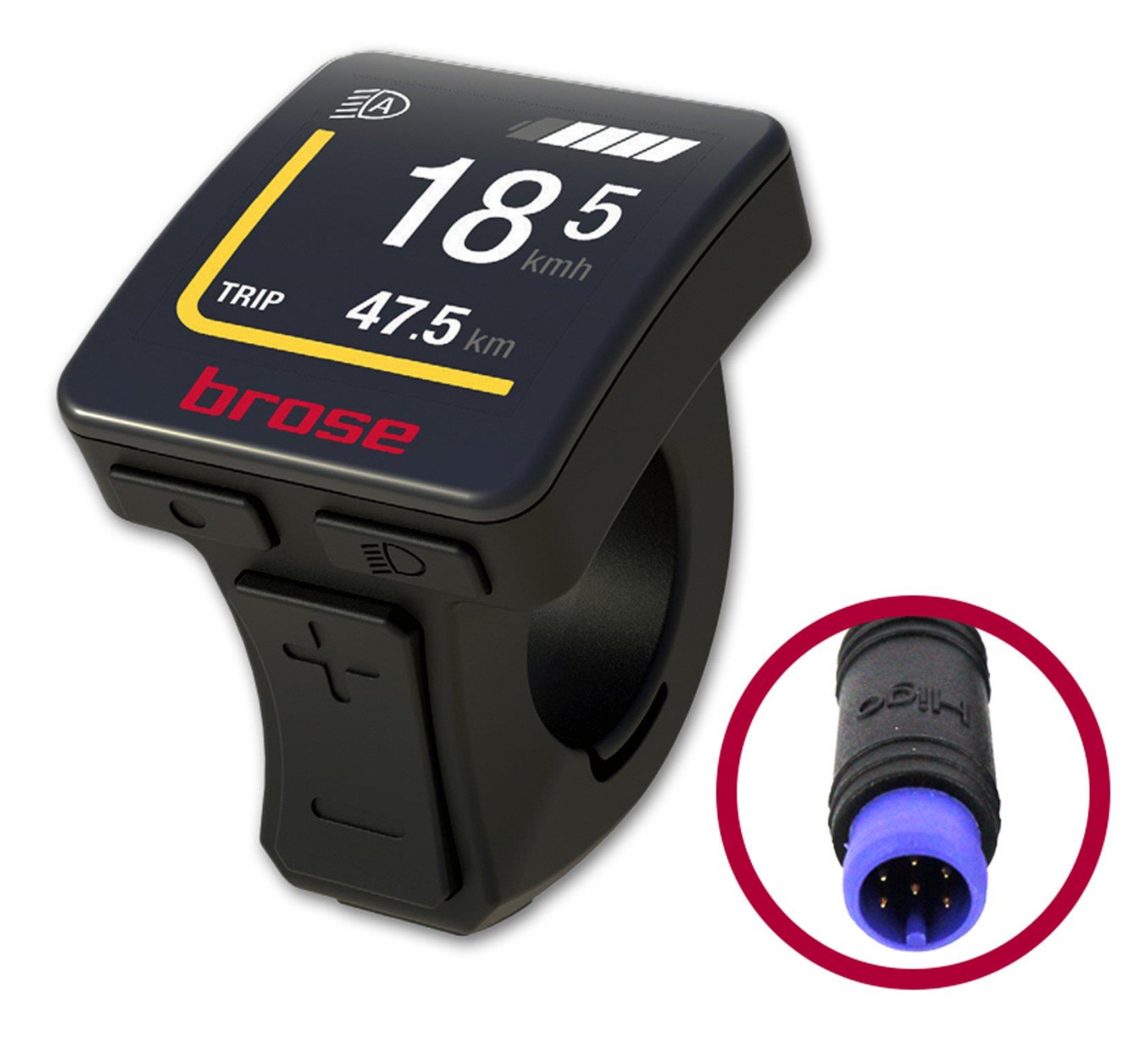 Brose Bediendisplay ab 2020 Allround (im Bedienteil) mit Higo-Stecker Brose Bediendisplay ab 2020 Allround (im Bedienteil) mit Higo-Stecker