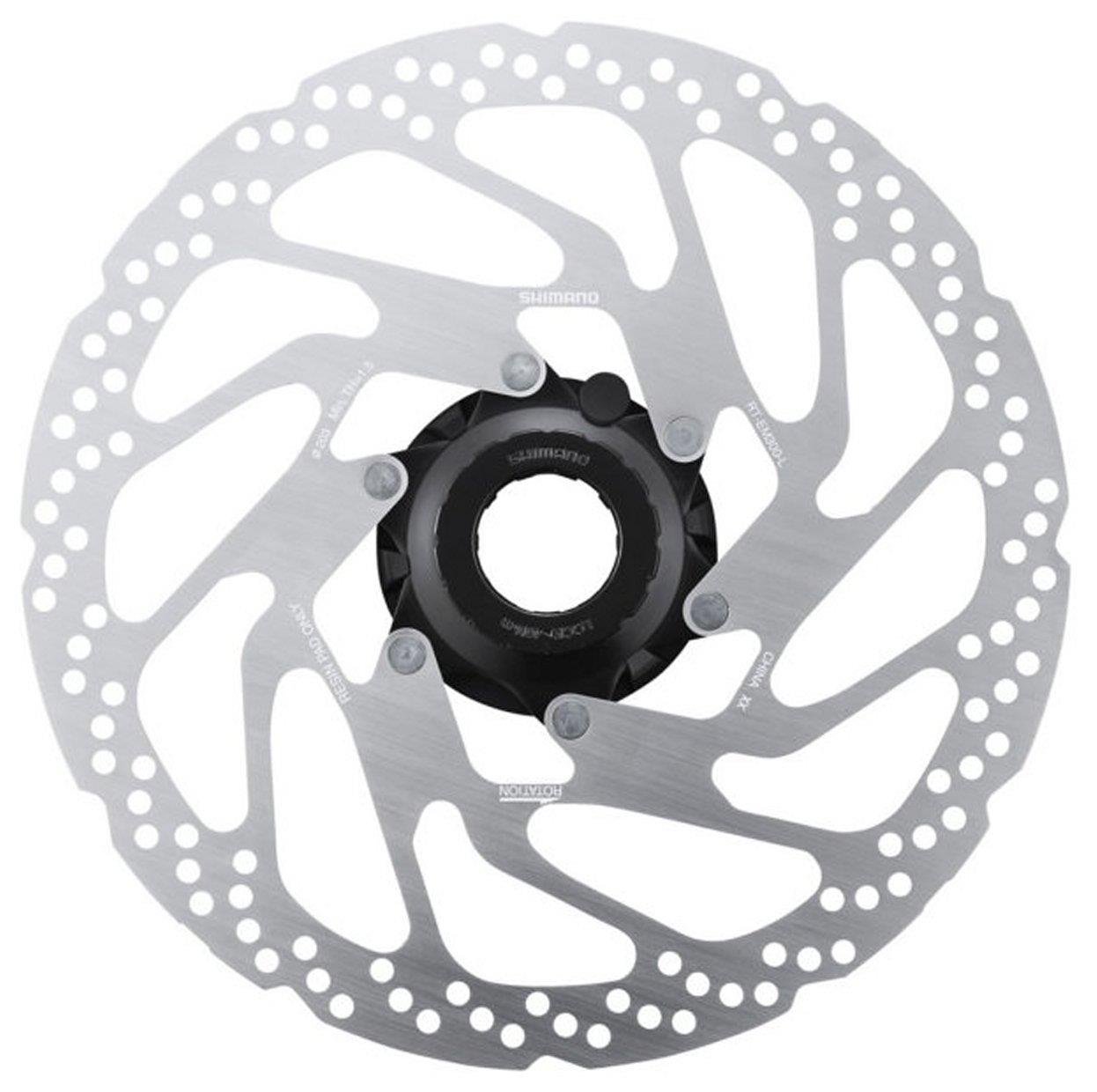 Shimano Bremsscheibe RT-EM300-L 203mm mit Lock-Ring-Befestigung für E-Bike