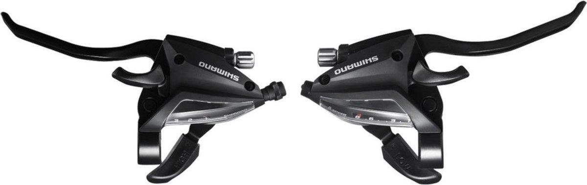 Shimano Brems-/Schalthebel EZ-Fire ST-EF500 schwarz Satz 3/8-fach 4-Finger