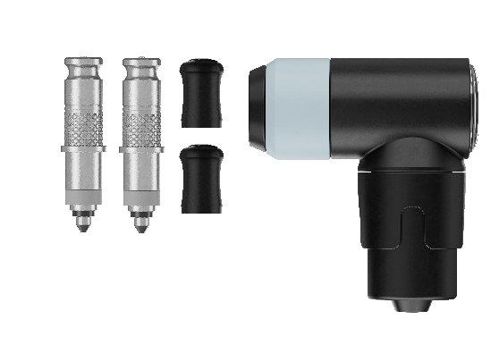 Schwalbe Ventil Click-Valve Conversion Set DV-SCV Ventile 2er-Set mit Pumpenkopf