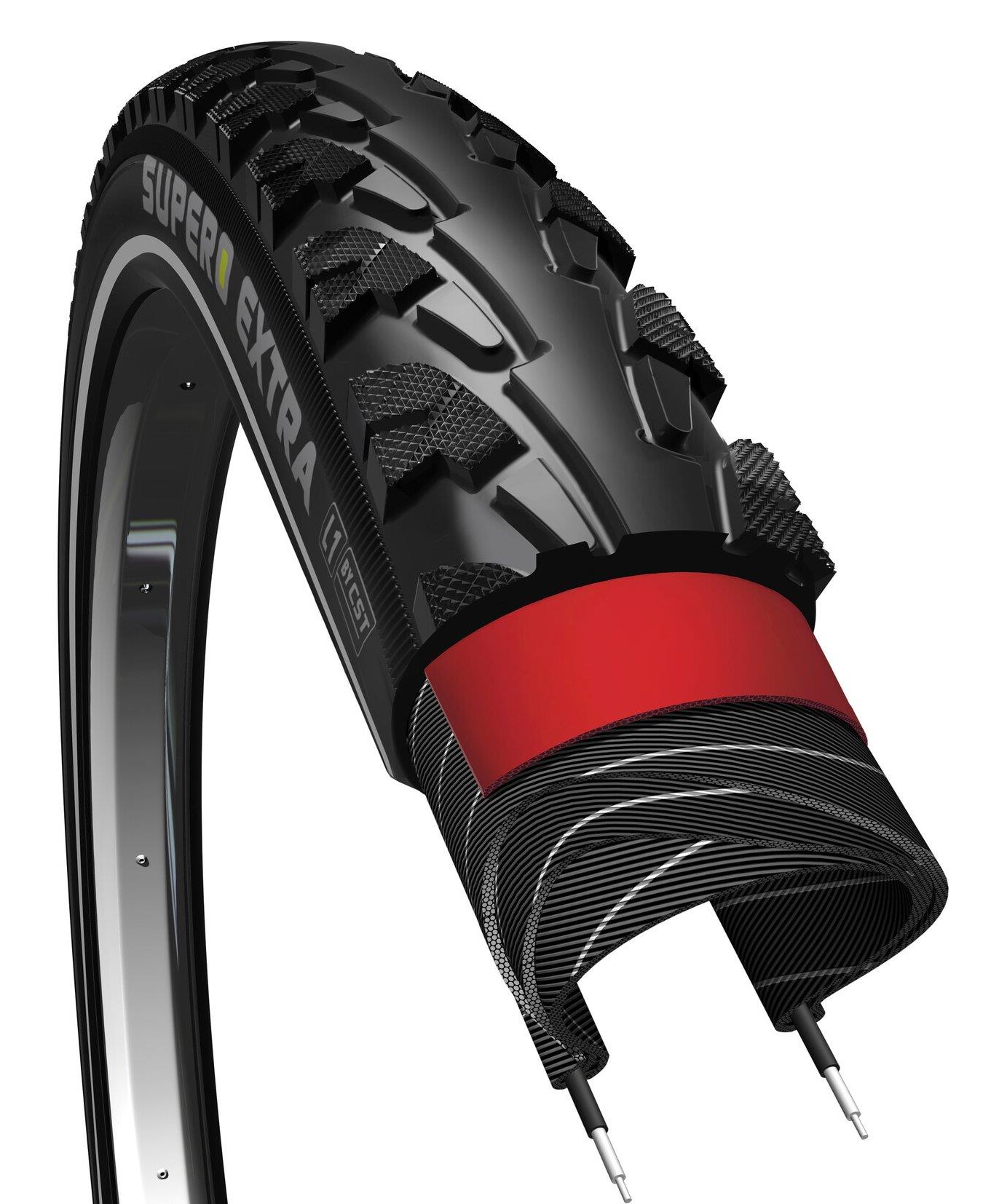 Supero Reifen Extra C-1313 mit APL-Pannenschutz Level 1