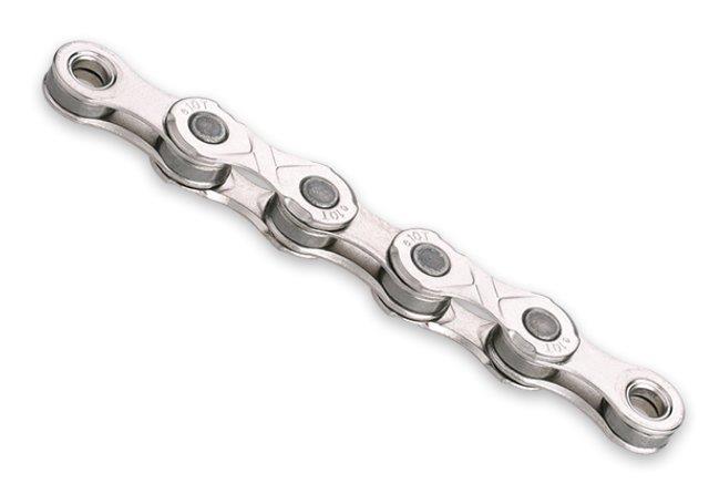 KMC Kette e10 (X10e) silver 10-fach verstärkt für E-Bike 122 Glieder