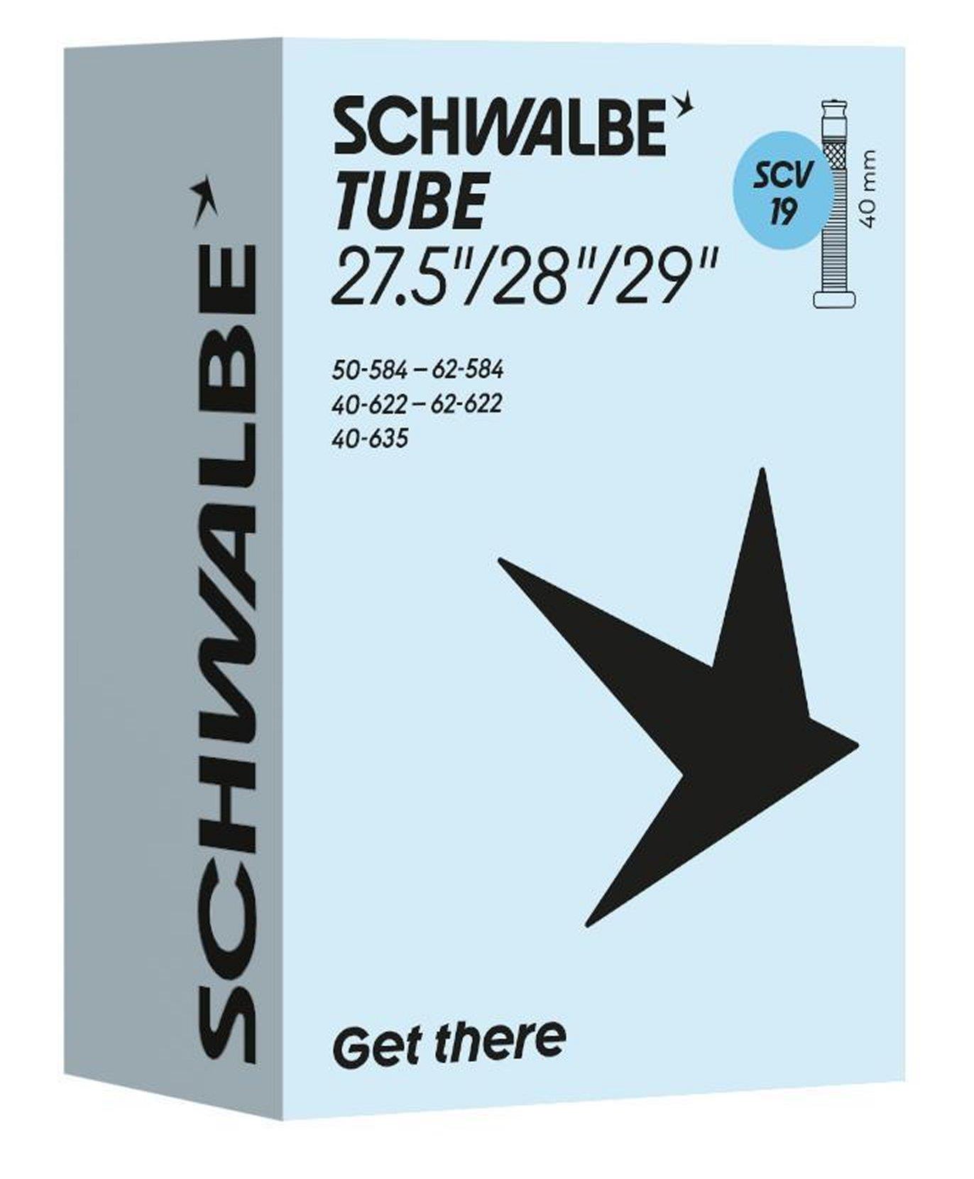 Schwalbe Schlauch 19 SCV: 40-62 / 584-635 mit 40mm Ventil