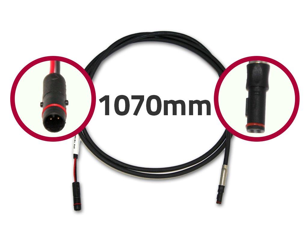 Brose Lichtkabel ab 2015 vorne mit Hipo-Stecker silber