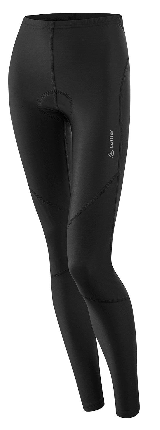 Löffler Hose lang Women´s Bike-Tights Thermo-Elastic mit Einsatz 06946 schwarz
