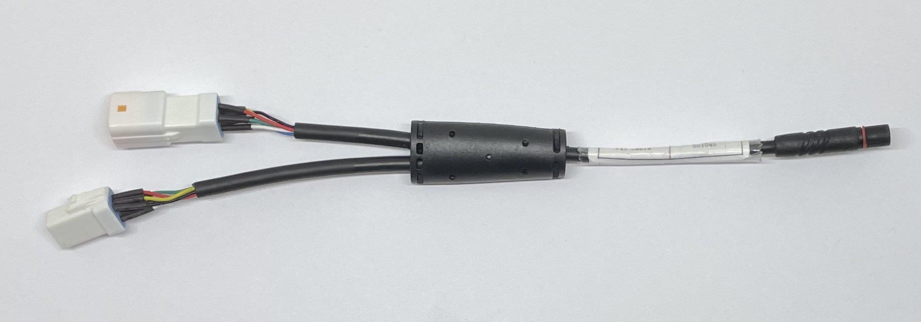 Biketec Y-Kabel für Nodes FIT 2.0 YN1.2 mit Higo-Stecker 50-75-50mm