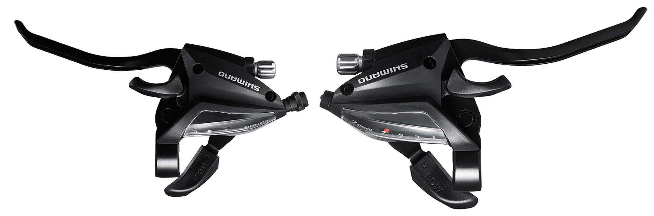 Shimano Brems-/Schalthebel EZ-Fire ST-EF500 schwarz Satz 3/7-fach 4-Finger