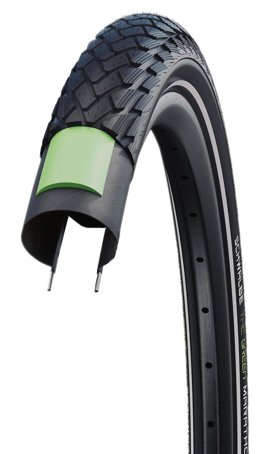 Schwalbe Reifen 28 Zoll 28-622 / 28x1,10 Green Marathon HS-620 Reflex
